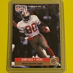 Jerry Rice #11 1991 Pro Set Football Trading Card